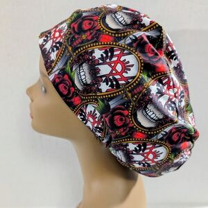 Sleep, Euro Style Scrub Cap, Scrub Cap, Surgery Hat, Chemo Hat